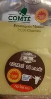 Mängden socker i Comté 18 mois