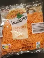 Mängden socker i Carottes râpées