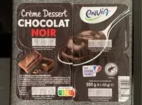 Mängden socker i Crème dessert chocolat noir