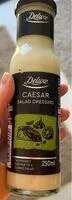 Mängden socker i Caesar salad dressing