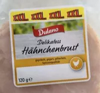 Mängden socker i Hähnchenbrust-Aufschnitt