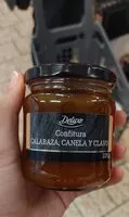 Mängden socker i Confitura calabaza canela y clavo