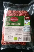 Mängden socker i Bio frisches Rinder-Hackfleisch