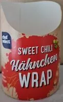 Mängden socker i Sweet Chili Hähnchen Wrap