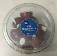 Mängden socker i Rote Kirschpaprika gefüllt mit Frischkäse