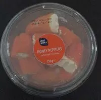 Mängden socker i Honey peppers gefüllt mit Frischkäse