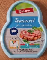 Mängden socker i Tewurst