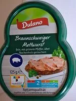 Mängden socker i Braunschweiger Mettwurst