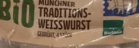 Mängden socker i Bio Traditionsweißwurst