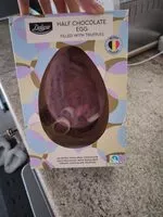 Mängden socker i egg chocolate filled with truffles