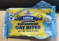 Mängden socker i Crownfield Lemon Blueberry Oat Bites