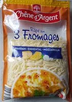 Mängden socker i Rapé aux 3 fromages