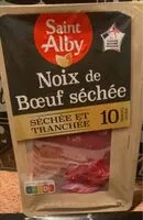 Mängden socker i Noix de boeuf séchée