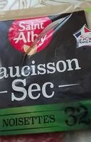 Mängden socker i Saucisson sec noisette