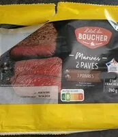 Mängden socker i Pavé de bœuf marines aux 3 poivres