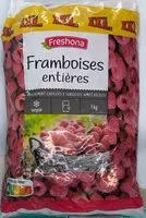 Mängden socker i Framboises entières