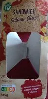 Mängden socker i Sandwich Salami-Cheese