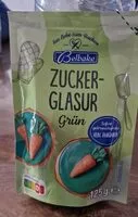 Mängden socker i Zuckerglasur grün