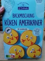 Mängden socker i backmischung Küken Amerikaner