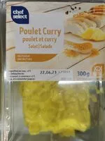 Mängden socker i Poulet curry Salade