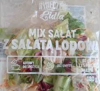 Mängden socker i Mix sałat z sałatą lodową