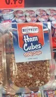 Mängden socker i Cube de jambon américan style