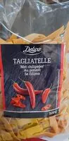 Mängden socker i Tagliatelles aux piment
