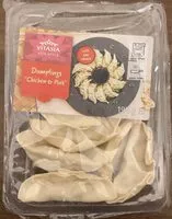 Mängden socker i Dumplings "Chicken & Porc"