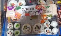 Mängden socker i Sushi box
