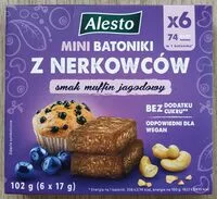 Mängden socker i Mini batoniki z nerkowcow