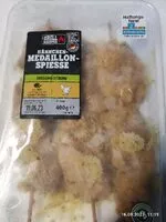 Mängden socker i Hähnchen Medaillon Spieße Oregano Zitrone
