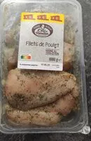 Mängden socker i Filets de poulet mariné au thym-citron