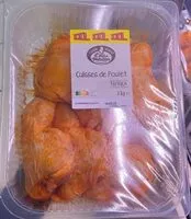 Mängden socker i Cuisses de poulet Paprika