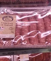 Mängden socker i Saucisse de Toulouse