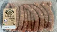 Mängden socker i 18 Chipolatas supérieures
