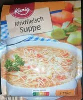 Mängden socker i Rindfleisch Suppe