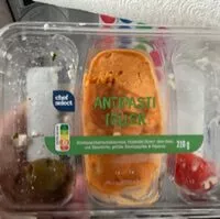 Mängden socker i Antipastatellel