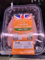 Mängden socker i 2 Chicken Breast Fillets