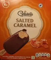 Mängden socker i Gelatelli Salted Caramel ice-creams