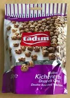 Mängden socker i Pois chiches jaunes doublement grillés