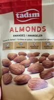 Mängden socker i Amandes grillées et salées