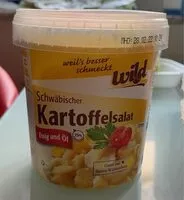 Mängden socker i Schwäbischer Kartoffelsalat