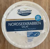 Mängden socker i Nordseekrabbenalat