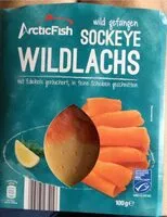 Mängden socker i Sockeye wildlachs