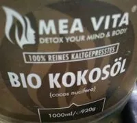 Mängden socker i Mea Vita Bio Kokosöl