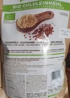 Mängden socker i Farine graine de lin