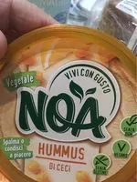 Socker och näringsämnen i Noa piacere vegetale