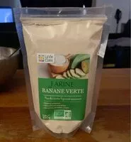 Mängden socker i Farine de banane verte
