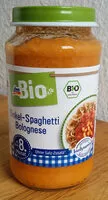 Mängden socker i Dinkel-Spaghetti-Bolognese