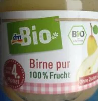 Mängden socker i Purée de poires 100%fruits